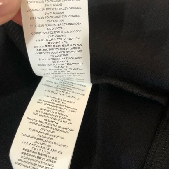 Michael Kors black bomber jacket excellent condition Size 8 - Picture 7 of 7